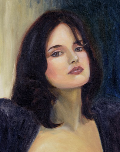 contemporary portrait painting